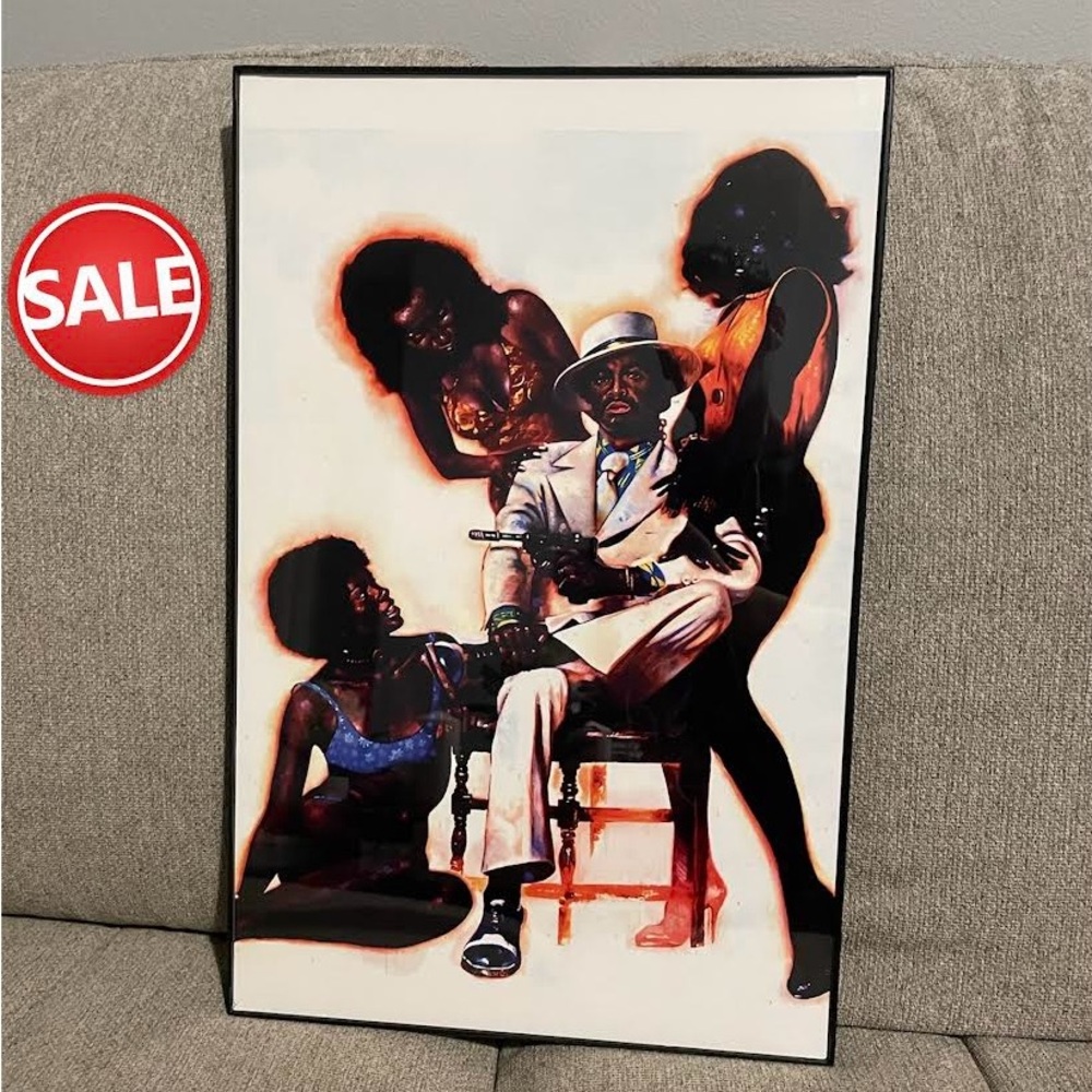 1980s gangster poster 11x17 in.